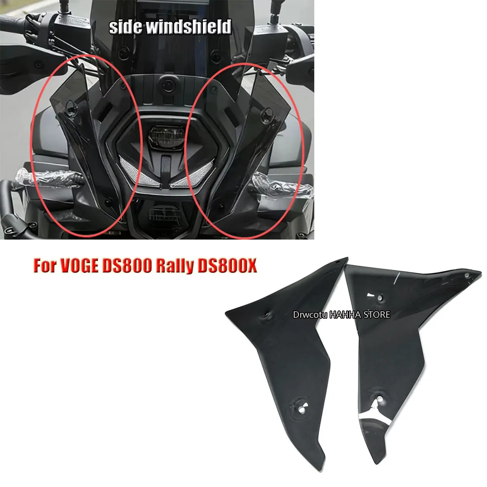 Deflettori d'Aria Laterali Anteriori Sinistro e Destro per Moto LONCIN VOGE DS800 Rally DS800X, Parabrezza DS 800X