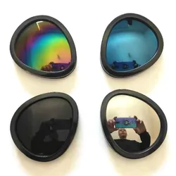 Men Women Down Jackets Hats Lenses Skiing Windproof Lenses Cosplay Head Mask Clothing Accessories