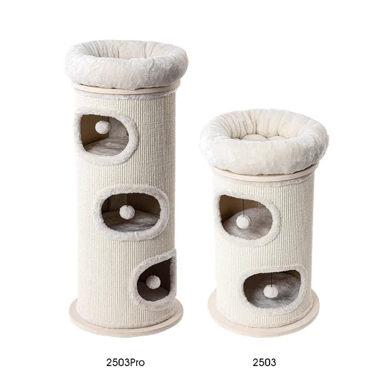

Cat climbing frame cat litter cat tree integrated sisal barrel whole body multi-layer cat litter winter warm cat house