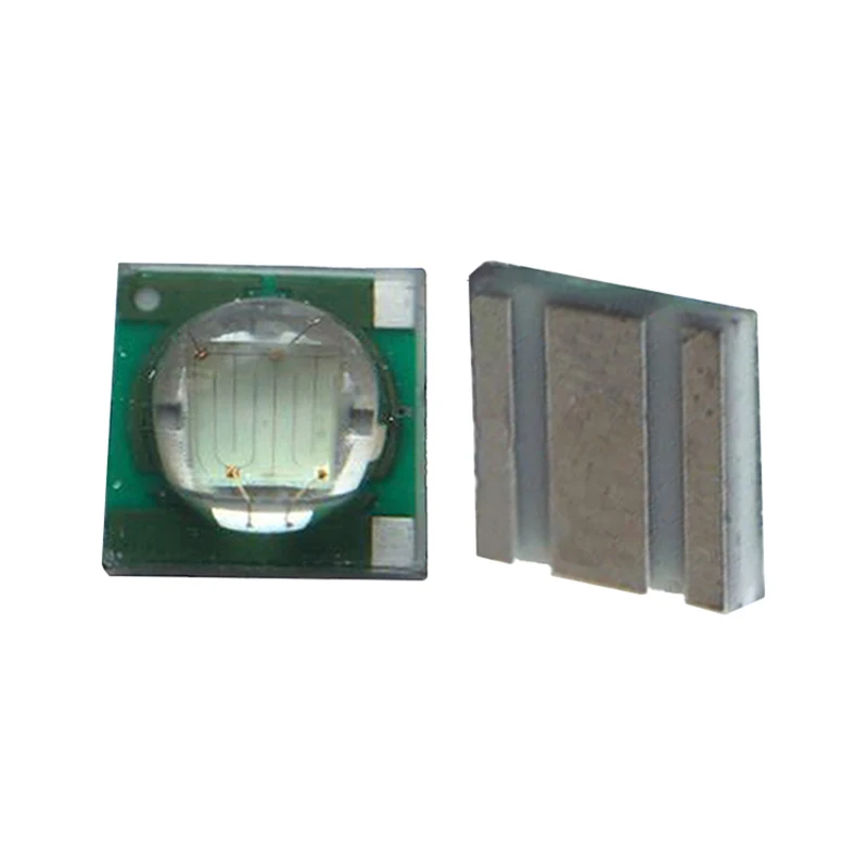 

10 шт./лот светодиод 3 Вт 3 В зеленый диод 515NM 520NM 525NM 530NM 3535 упаковка для навигационного света стробоскоп