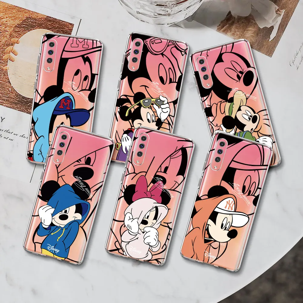 Чехол для телефона из ТПУ, мягкий чехол для Samsung Galaxy A40, A70, A70s, A10s, A20e, A30s, A50, A50s, A6, A10, A7, A8, S20s, A6, A9, Disney, Mickey Minnie