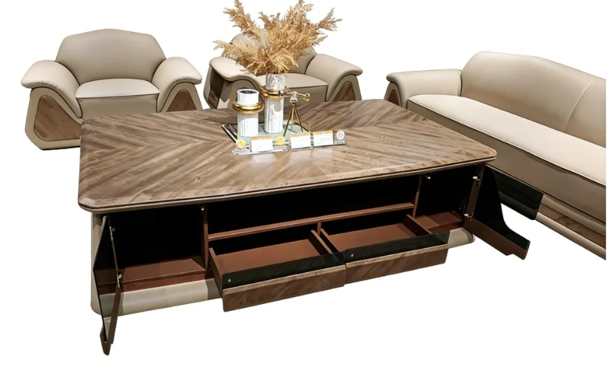 

#Luxury Modern Oak Wood Locker Cabinet | Commercial Executive Office Furniture For Living Room
