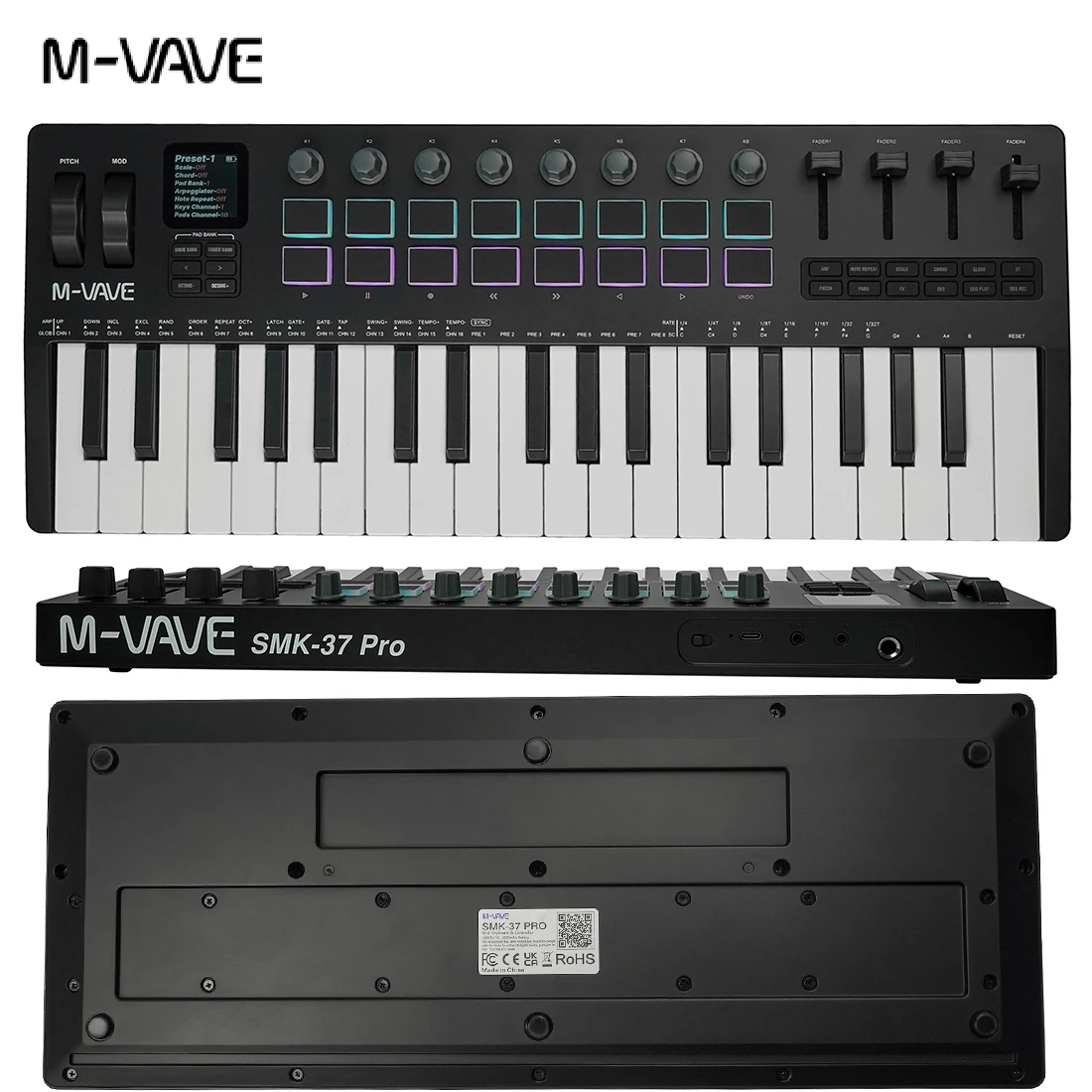 M-VAVE SMK-37 Pro M…