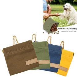 Dog Training Snack Bag Outdoor Travel Pet Dog Treat Pouch Portable Oil Resistance Food Dispenser Bag Durable Pet Accessories