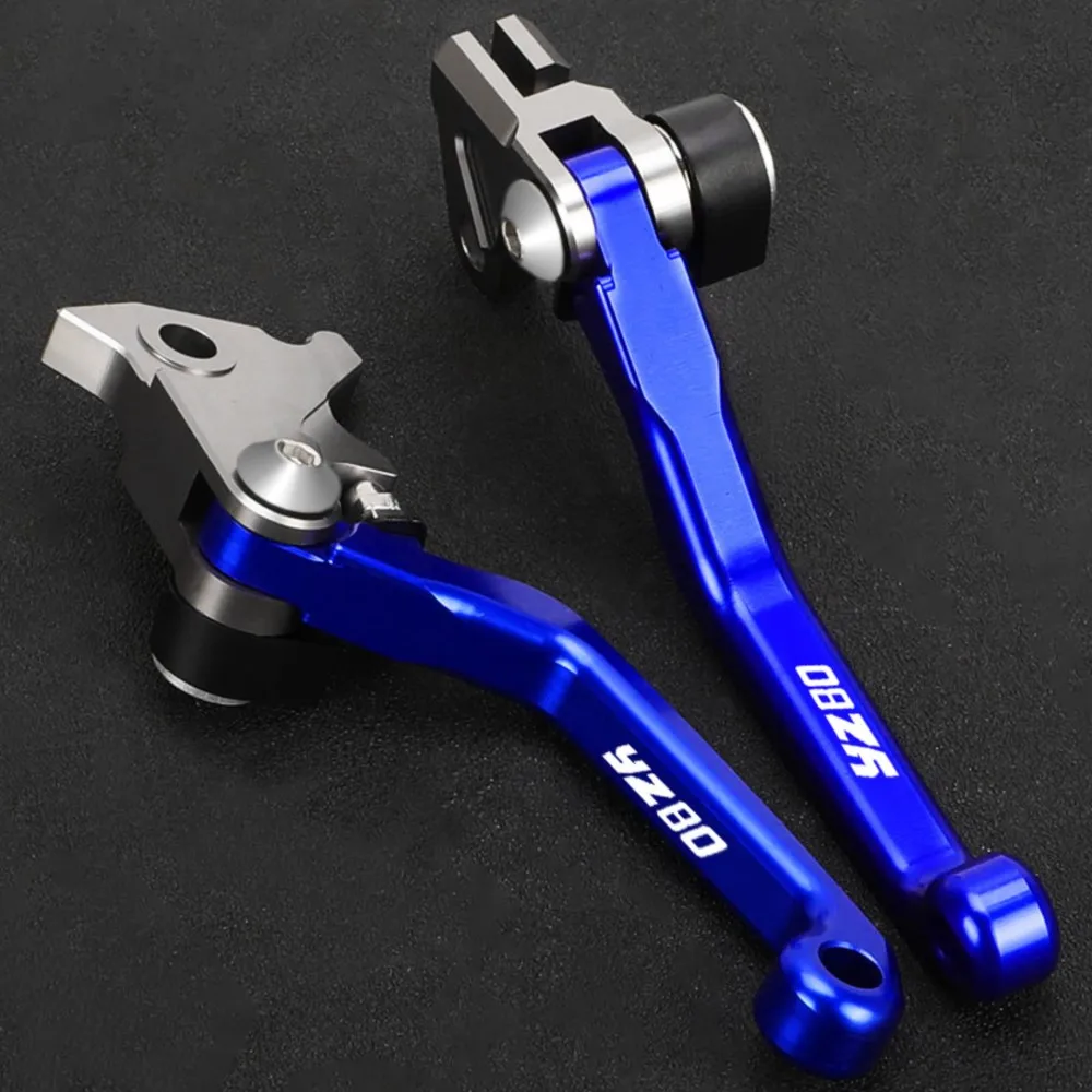 For Yamaha YZ80 1997 1998 1999 2000 Motorcycle Brake Clutch Levers Motocross Accessories CNC Pivot Dirt Bike Handle YZ 80