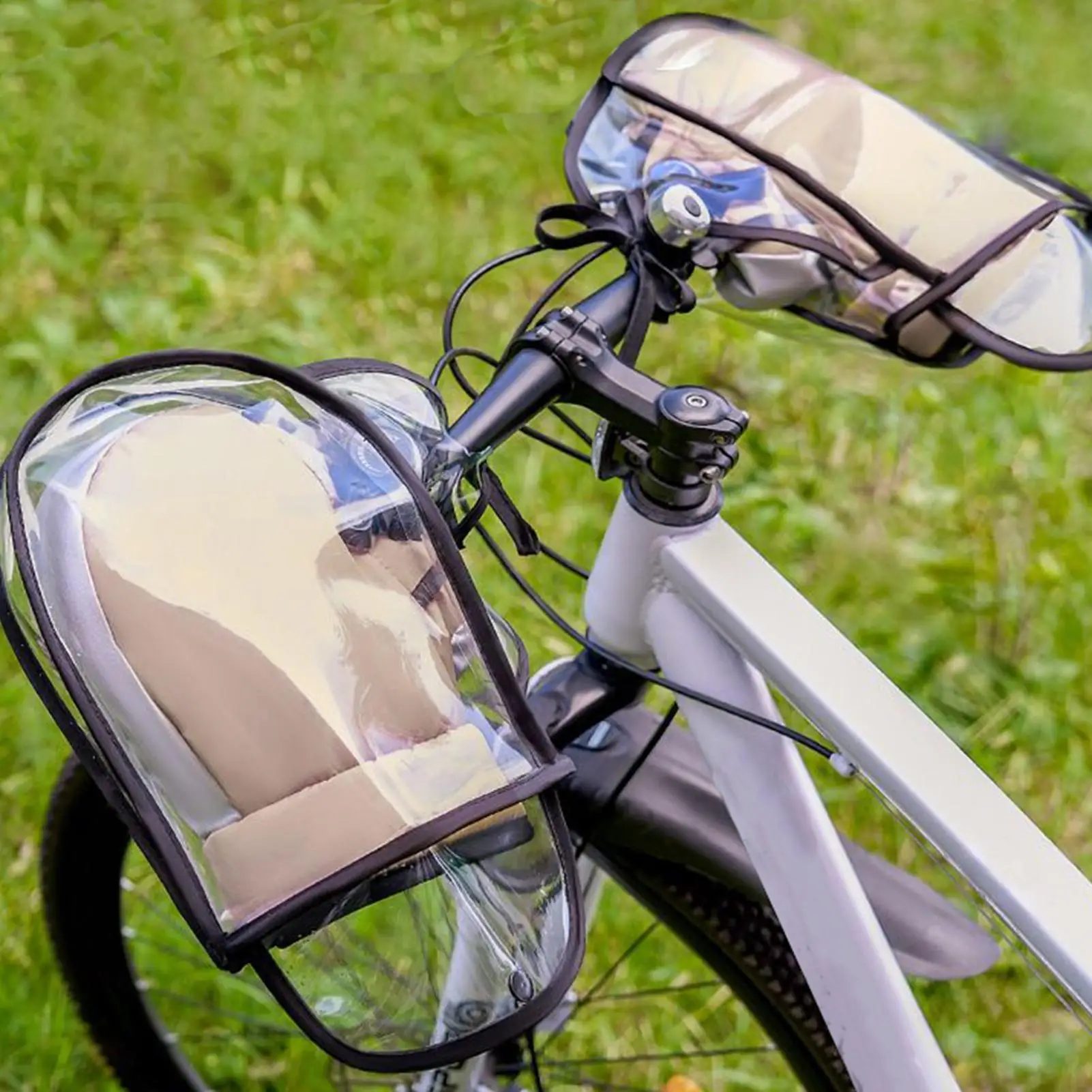 

Варежки на руль, теплые перчатки на руль велосипеда, велосипедная ручка, морозостойкие варежки для снегохода, велосипеда, скутера, езды на велосипеде