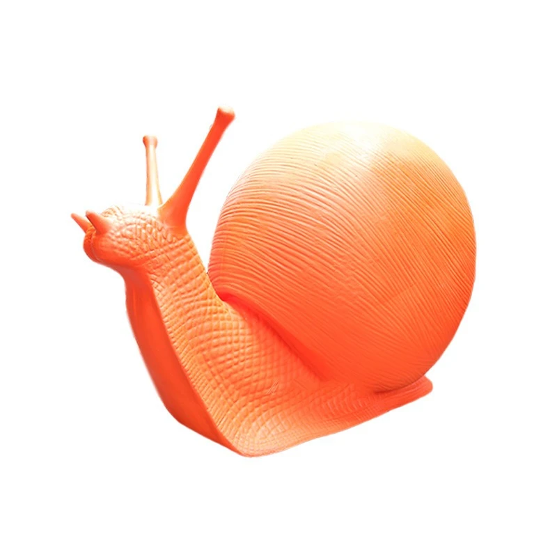 Outdoor colorful snail ornament fiberglass sculpture park landscape decoration