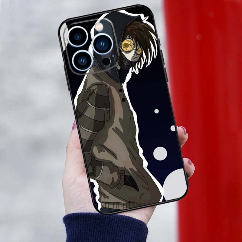 Creepypasta Ticci Toby  x reader Case For iPhone 15 14 13 12 Mini 11 16 Pro Max 12Pro 13Pro XS X XR Plus SE2 Protection Cover