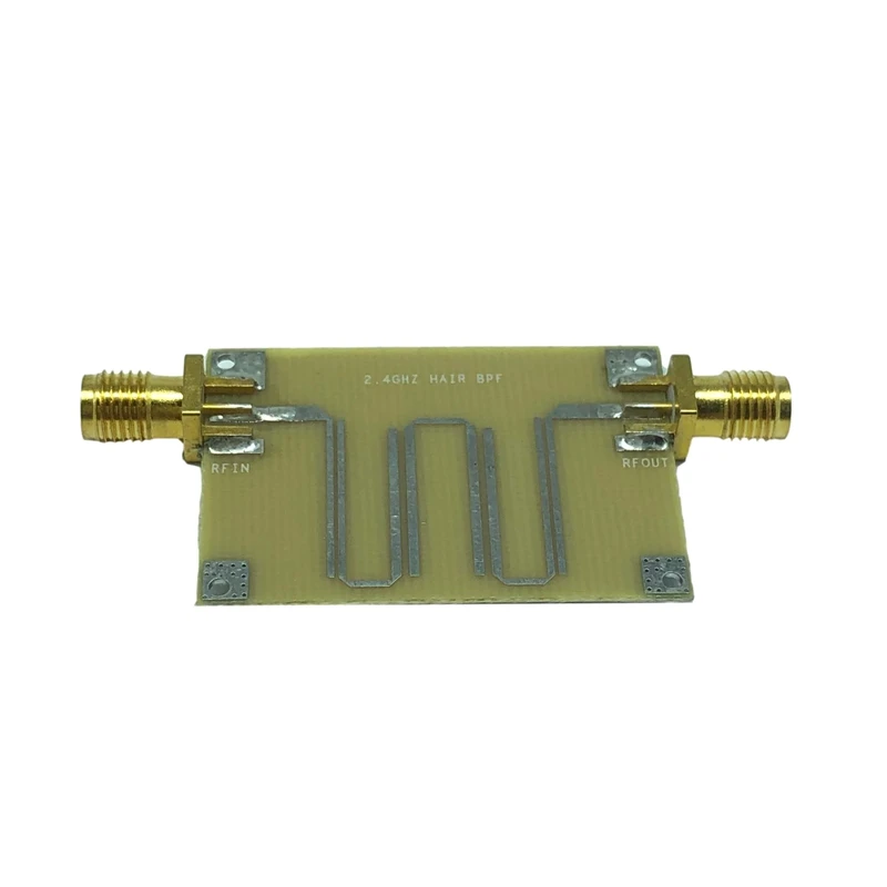 1 pieza de filtro de microtira, filtro de paso de banda de frecuencia, módulo de utilidad portátil práctico y versátil, módulo de filtro de paso de banda PCB