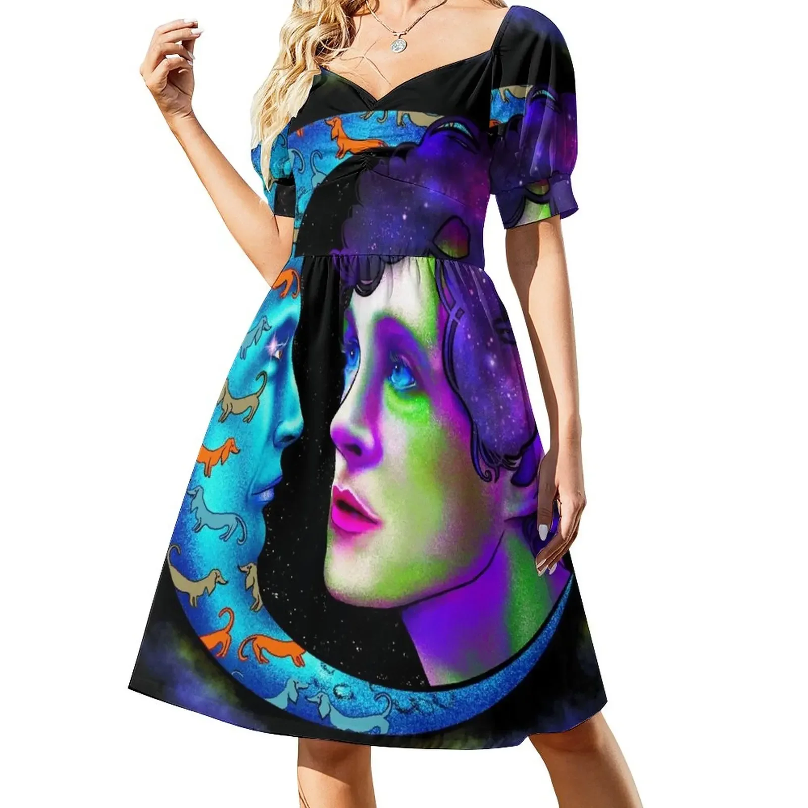 

SPACEDOGS: Nigelmoon 2 Short-Sleeved Dress elegant evening dresses for women 2025 beach dress dresses for woman 2025
