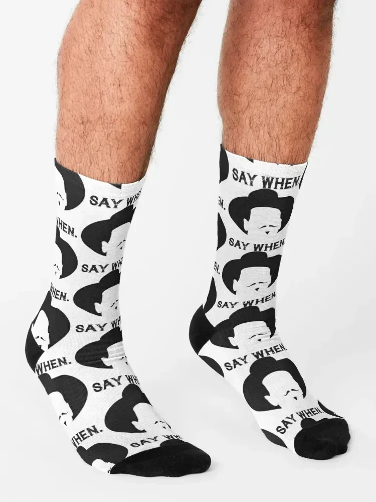 Say When Socks summer custom cycling luxury Designer Man Socks Women's