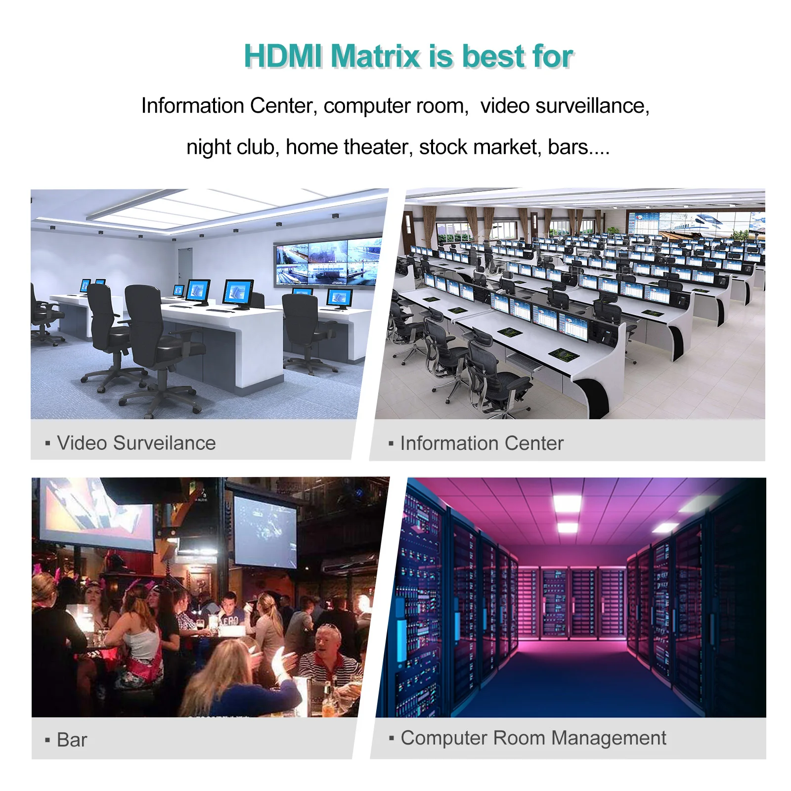 4K Video Hdmi Matri…