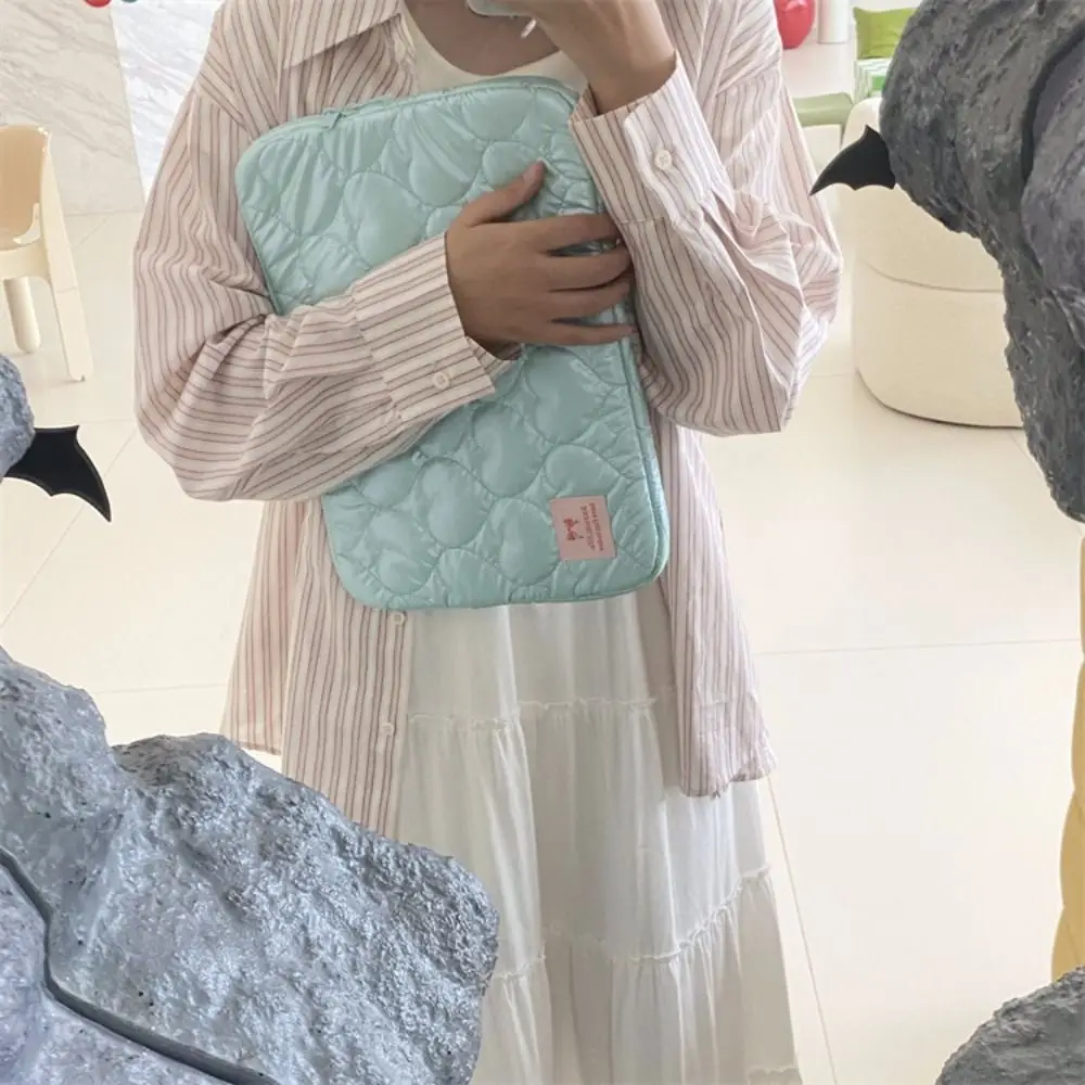 Tablet Cover INS Tablet Protective Case Macaron Color Cute Tablet Sleeve Bag Shockproof Portable Laptop Notebook Case Travel