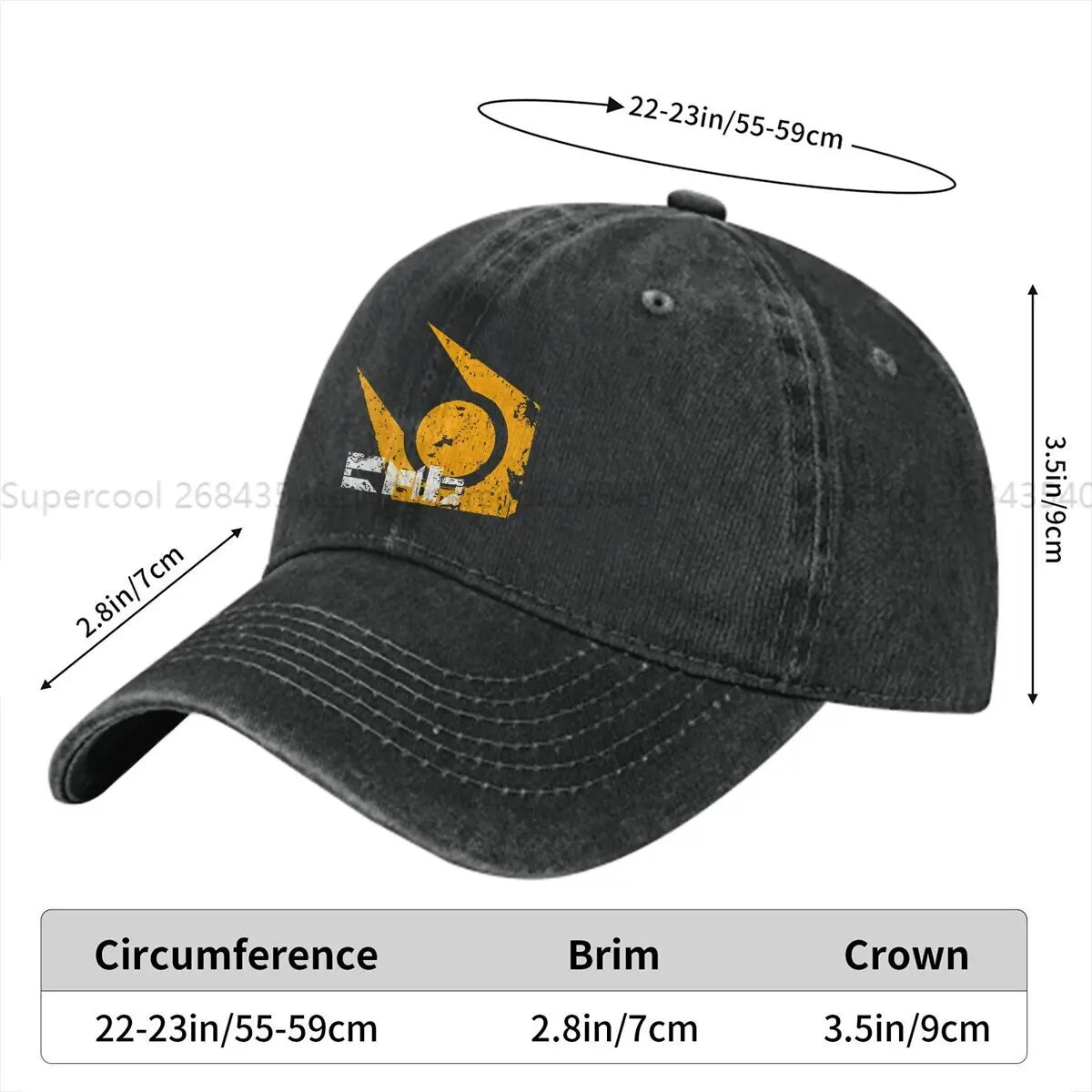 Combine Symbol Baseball Cap Men Hats Women Visor Protection Snapback Portal Game Caps