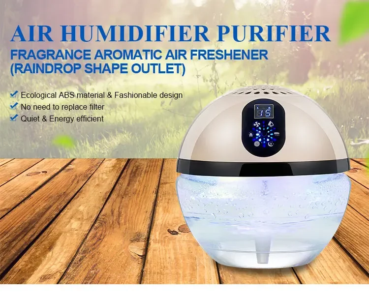 Three In One Functions Air Cooler And Humidifiers And Purifiers Colourful Top Lid