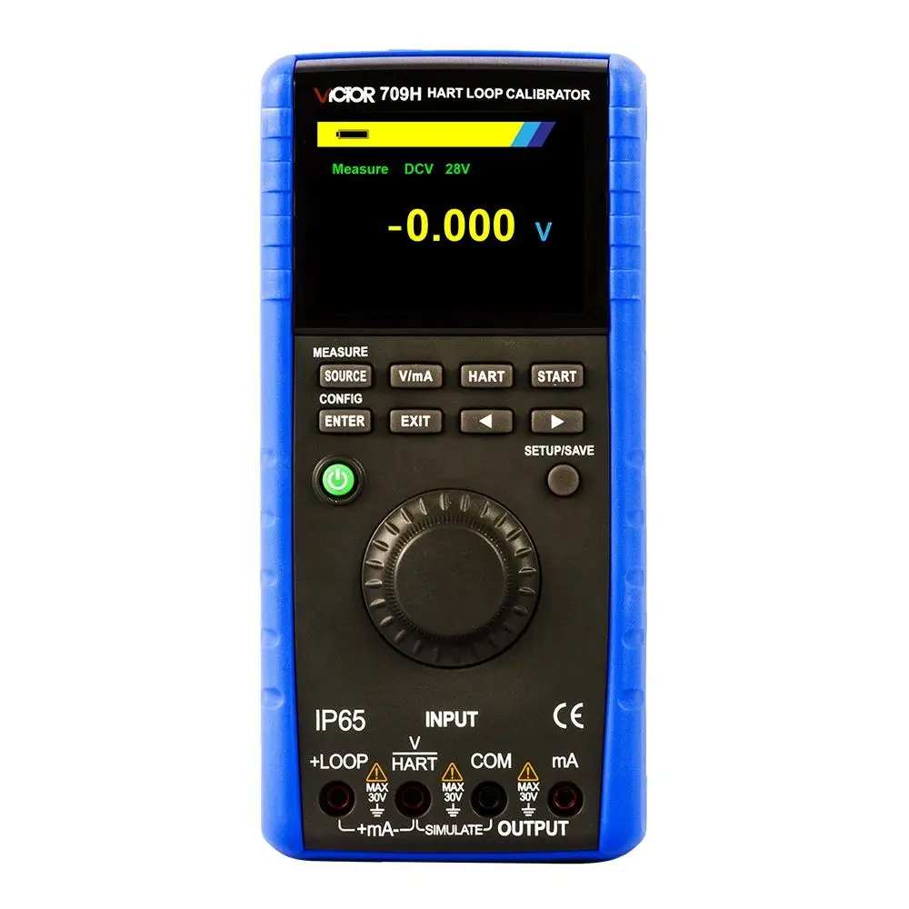 709H Multifunction Loop Calibrator with Accuracy of 0.01% and HART Communication