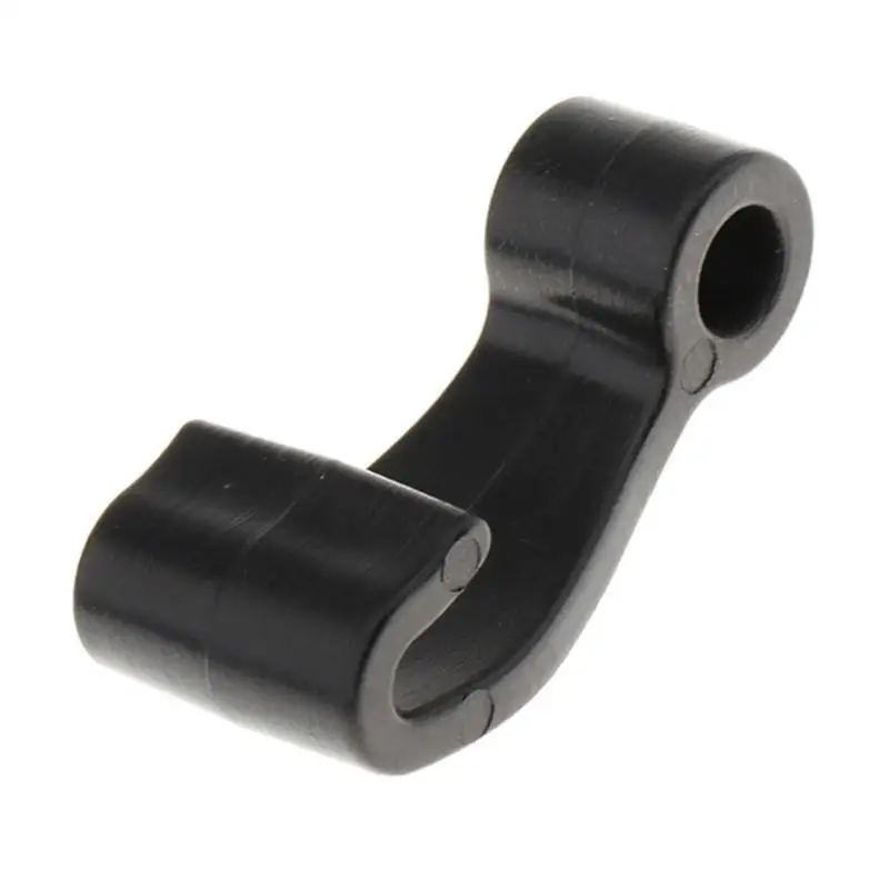 

652F 6 Pcs Plastic Fasten Rope Hooks Clip Kayak Tent Plastic Fasten Hook Carabiner J Hooks Kayak Accessories