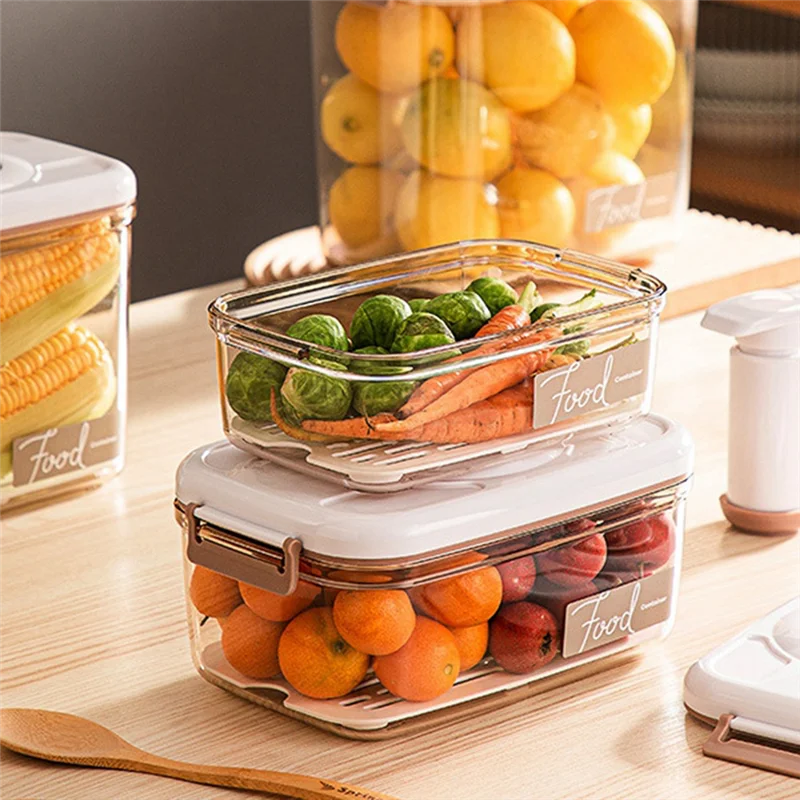 

ABWP-Kitchen High-Capacity Food Storage Container Vacuum Preservation Box Sealed Box Miscellaneous Grain Storage Box