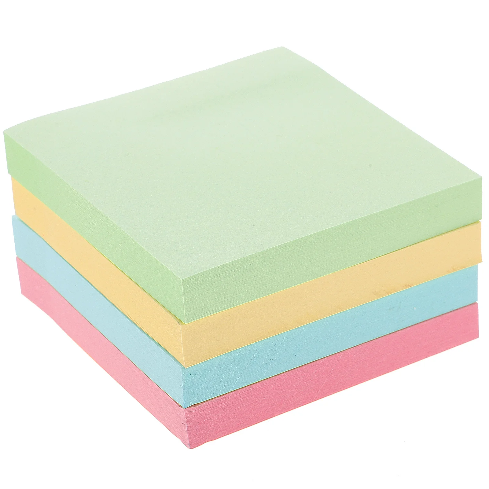 8 шт. многофункциональные блокноты квадратной формы самоклеящиеся наклейки для заметок для офиса, школы, дома, повседневного использования, портативная разрываемая бумага