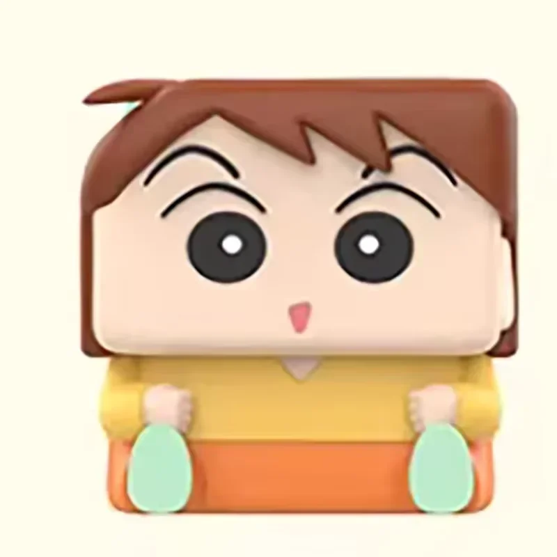 

POP MART Crayon Shinchan POP CUBE-1 Series Blind Box Collectible Figurine Desktop Ornament Home Decor Genuine Toy