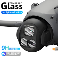 Tempered Glass Lens Protector with Straight Edge for DJI Mavic 4 Pro - High Clarity & Scratch-Resistant
