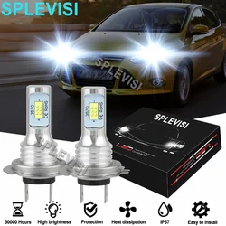 2x  LED Headlight Low Beam Bulbs 6000K White For Ford Focus C-Max 2003-2007 B-Max 2012-2018 Focus MK3 2010 2011-2018