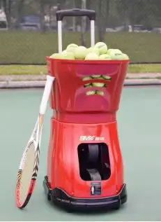 Tennis automatic serve machine, portable ball loading machine, practice serve machine, multi angle serve machine