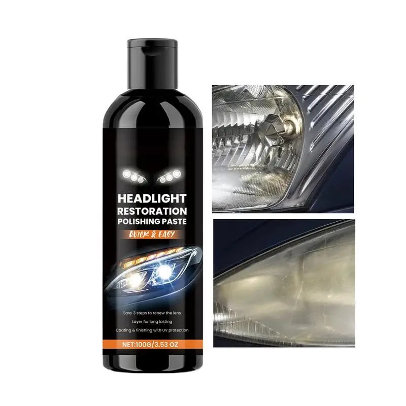 Pâte à polir pour lumière de sauna, nettoyant pour lumière de sauna, élimine le jaunissement, lumière de sauna, dominagroLarge capacité, scellant UV