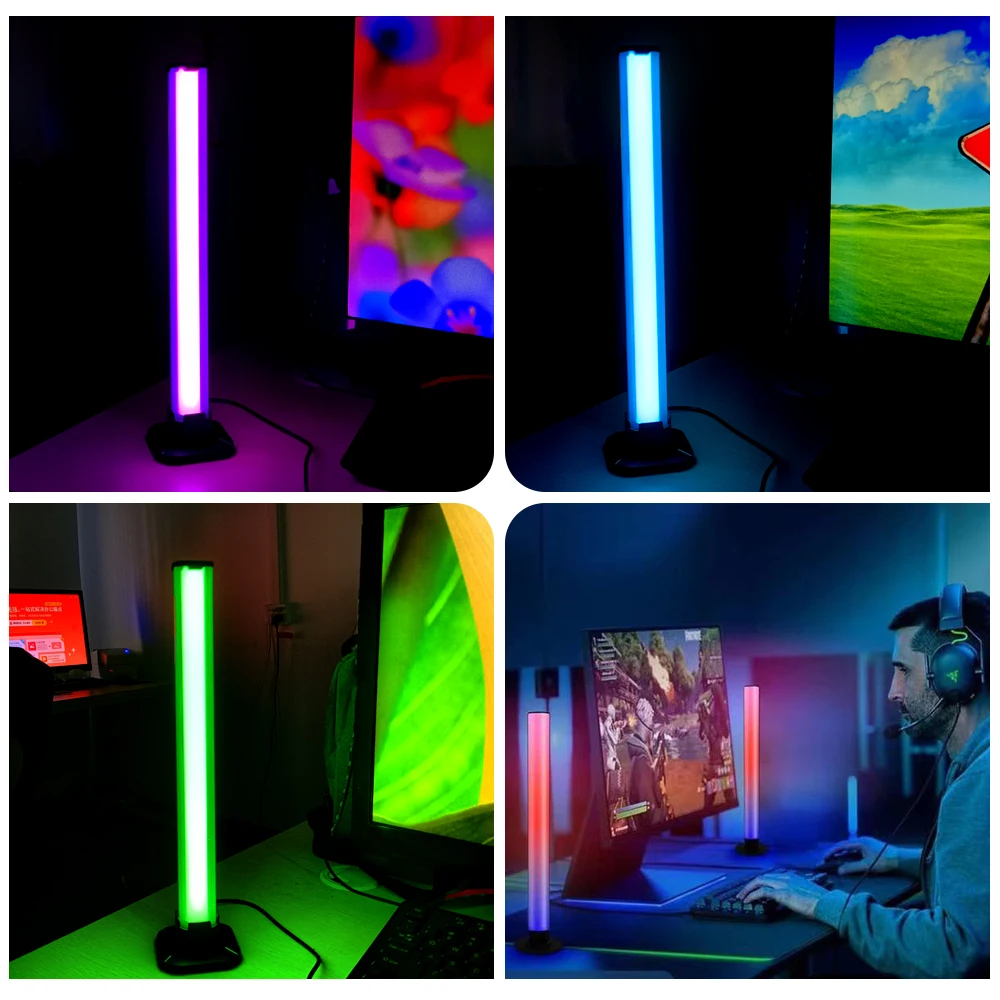 Imagem -06 - Rgb Smart Light Bar Strip para tv Ambiente Retroiluminação Led Dispositivo Hdmi Caixa de Sincronização dc 12v