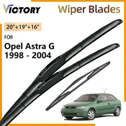 Front Rear Wiper Blades For Opel Astra G Liftback 1998 - 2004 2003 2002 2001 2000 1999 Windshield Windscreen Window Brushes Part