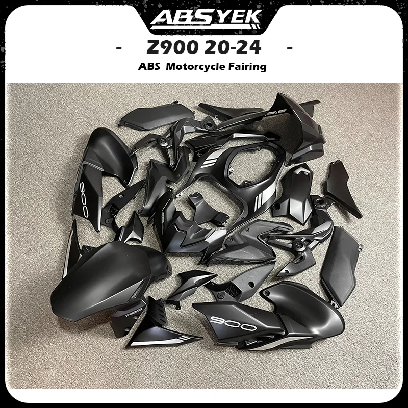 

For Kawsaki Z900 Motorcycle Fairing Complete Vehicle Kit ABS Injection Molded Matte Black Version Z900 2020 2021 2022 2023 2024