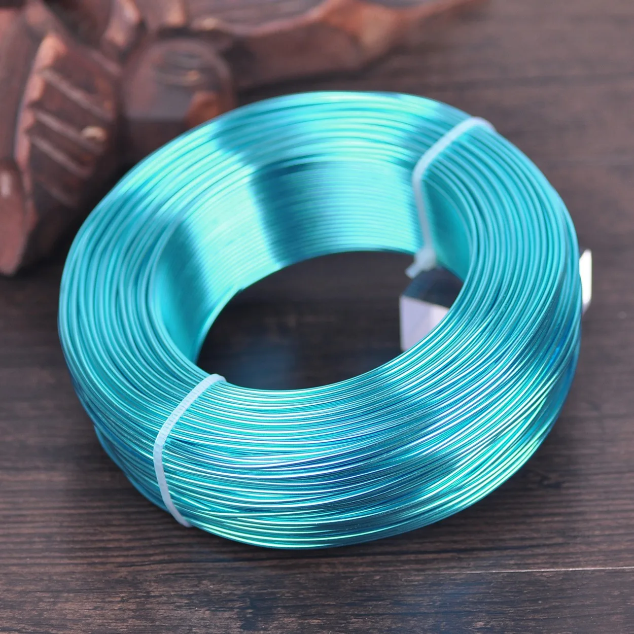 1 Large Roll 0.8mm/1mm/1.5mm/2mm/2.5mm/3mm Aluminium Soft Metal Crafts Beading Wire For Jewelry Making DIY