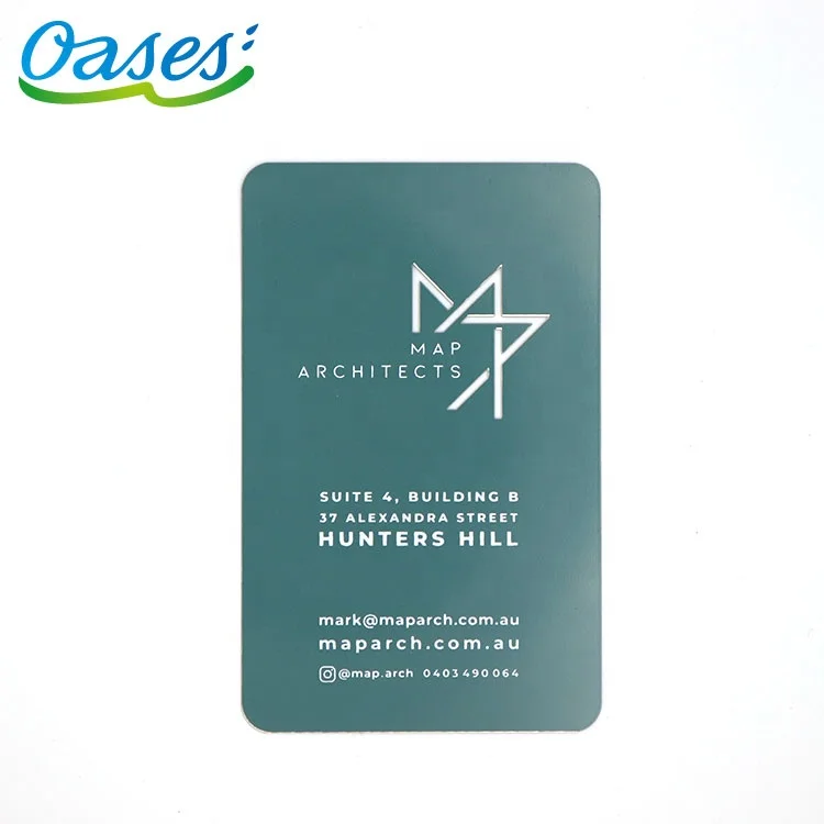 Aangepaste query Aangepaste gepersonaliseerde matte zijde afdrukken visitekaartje metaal