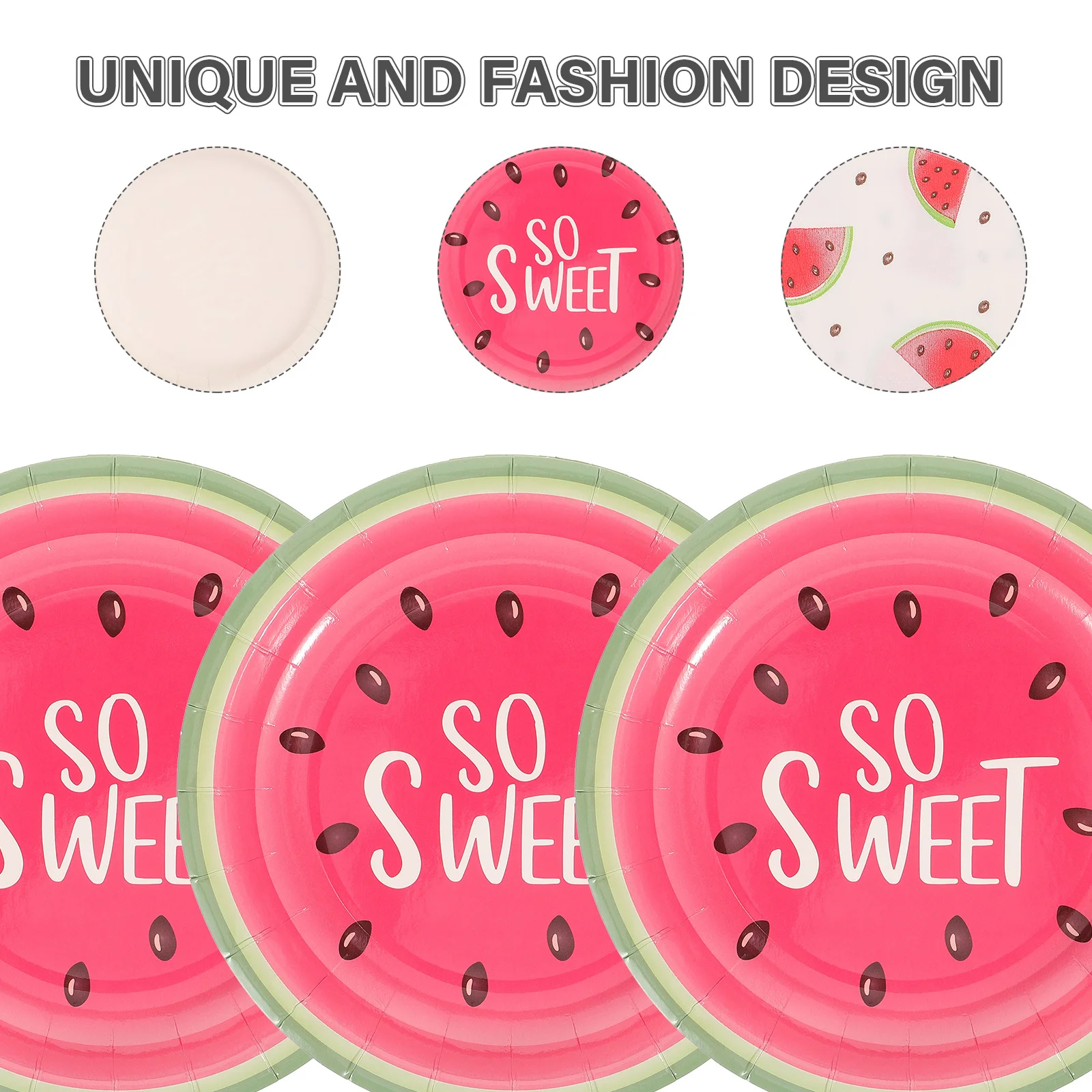 

1 Set Birthday Party Decor Paper Plates Napkins Round Dish Tableware Kit Wedding Dinner Catering Disposable Supplies Kitchen Bar