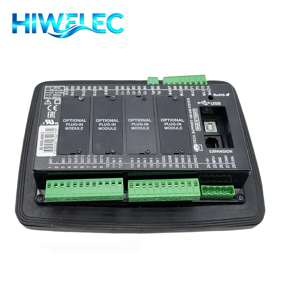 Genuine Datakom D500 MK3 Generator Automatic Mains Failure Control Panel Genset Controller Module