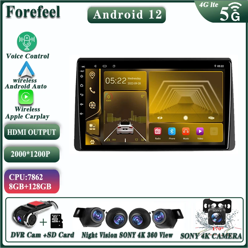 Android 12 For Renault Arkana 1 I 2019 - 2021 Multimedia Head Unit Auto Radio Car Navigation Stereo Video Player No 2din DVD BT