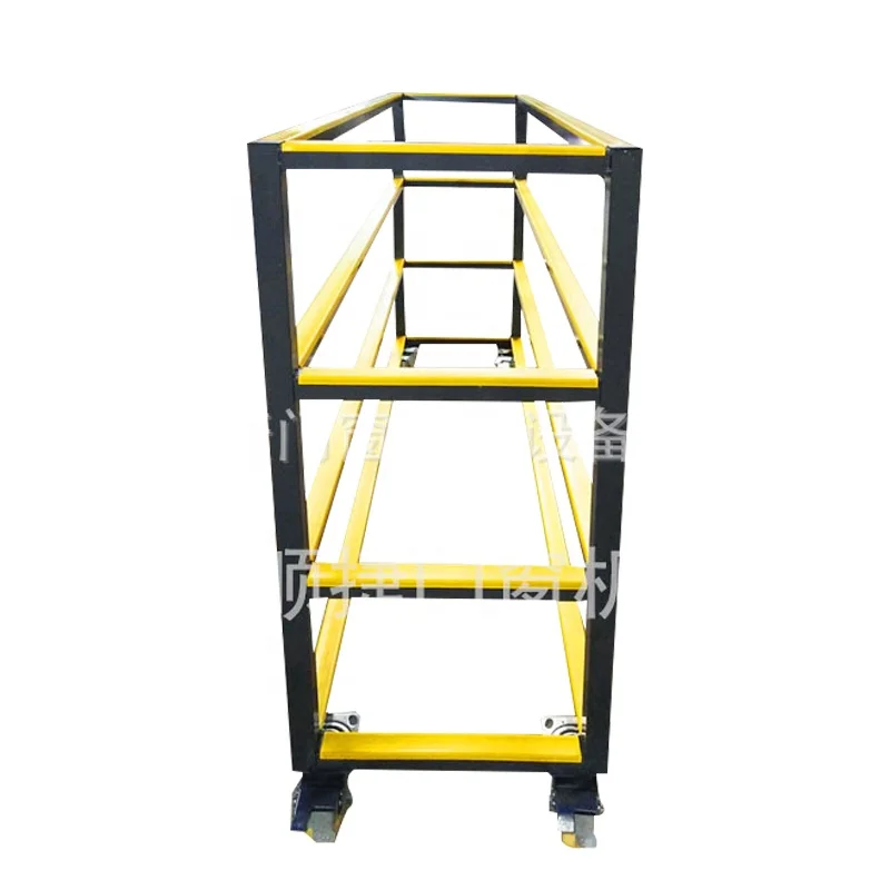 Utility Racks Items Storage Rack Profile Material Garage Shelves Mental Stacking Racks & Shelves With Wheels