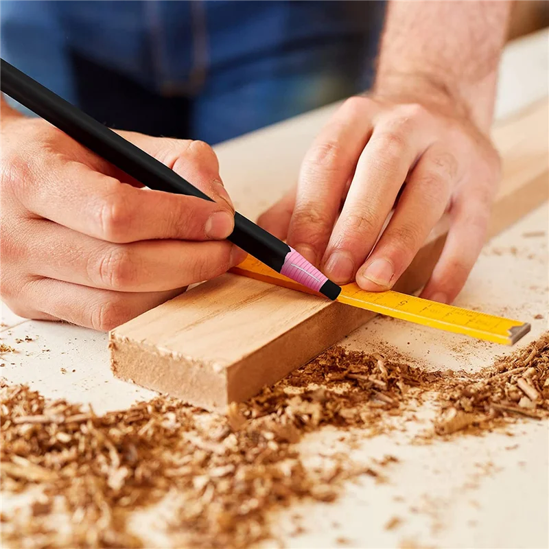 36 шт. отслаивающиеся китайские маркеры для стекла, механические восковые карандаши, маркировочные мелки (черные)