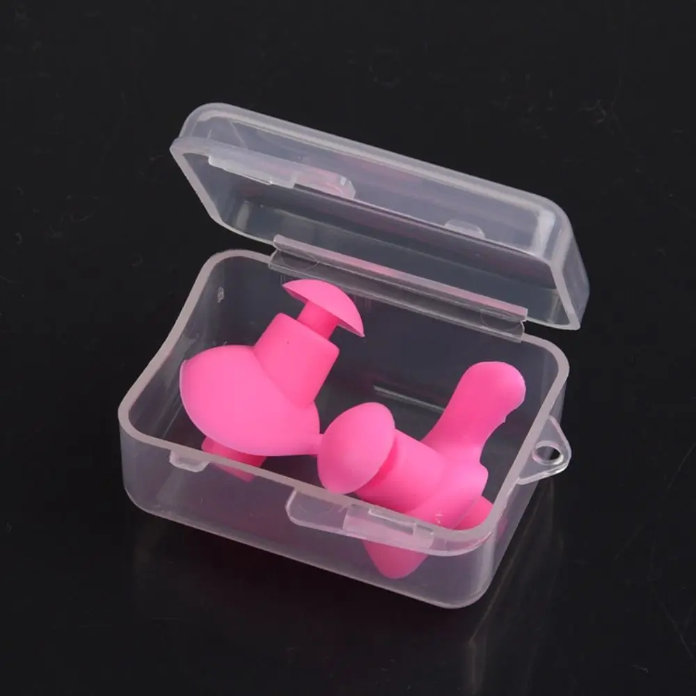 Silicone For Adult Swim Swimming Equipment Sleep Ear Plugs Anti Noise Earplugs Swim Ear Plugs Swimming Silicone Earplugs