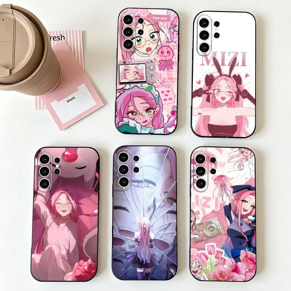 Alien Stage Sua Mizi   Phone Case Black Silicone Soft For Samsung S26,S25,S24,S23,S22,S21,S30,Ultra,Plus,Fe,Lite