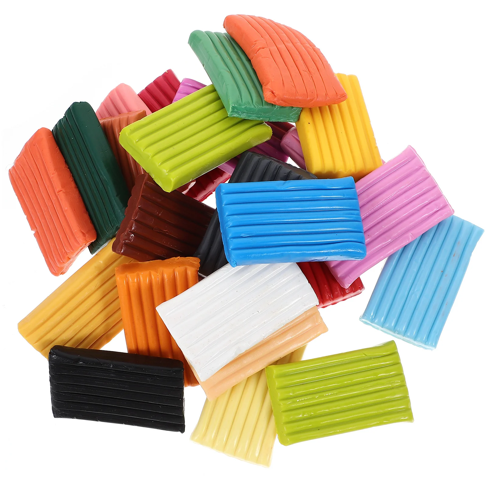 소프트 폴리머 DIY 키트 밝은 색상 모델링 세트 1박스, 청소년용, 라이트 클레이 공예 장난감, DIY 조각, 키체인 장식