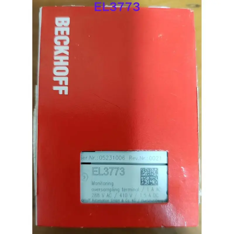 New plc module EL3773 Original authentic Quote in December 2025