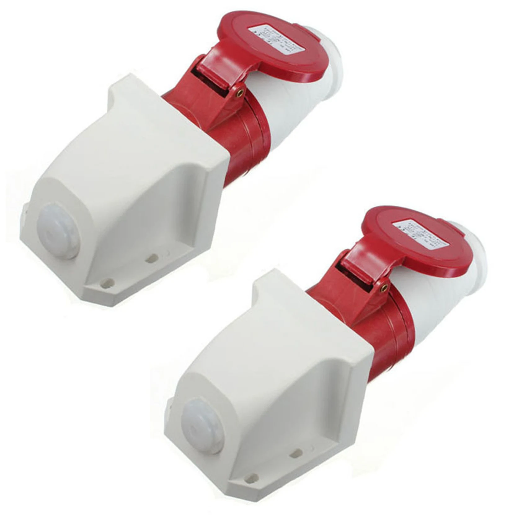 ABKS-2X 16 Amp 5 Pin Plug & Socket Weatherproof IP44 3 Phase 380-415V 3P + N + Earth 16A
