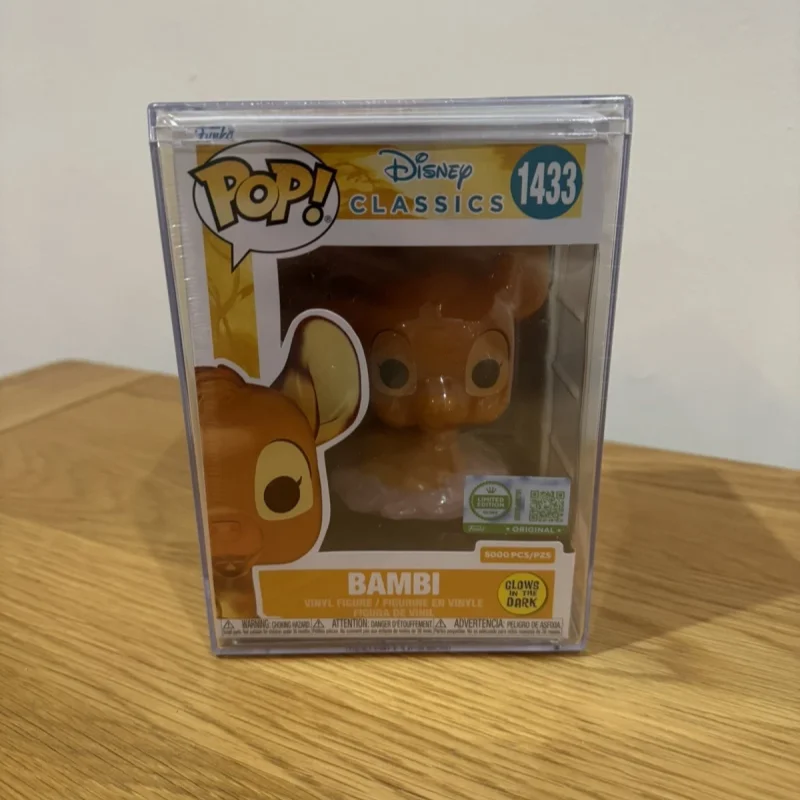 Official Disney Classics Bambi #1433 Action Figure Funko Pop Glow In The Dark 5000Pcs Exclusive Collection Limited Edition Toys - view 2