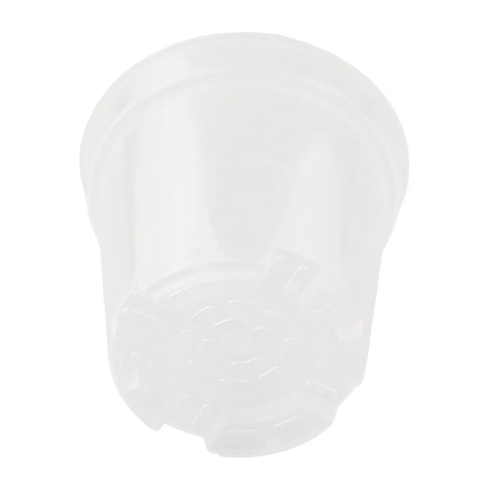 4-inch Breathable Transplant Pots Efficient Drainage Lightweight Build Root Growth Monitoring Transparent Design