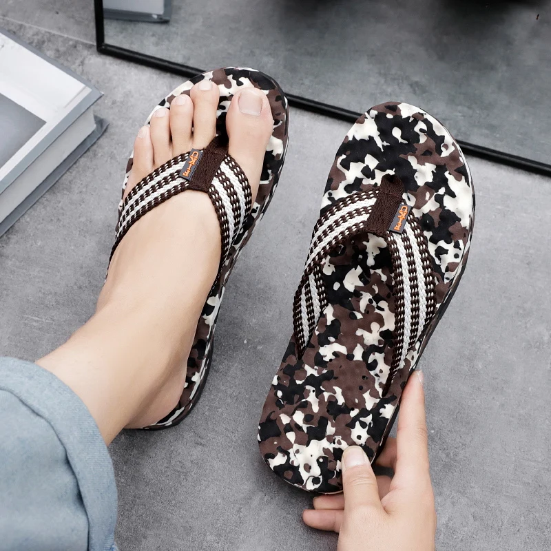 Extra Large Mens Flip Flops Size 46 47 Breathable Comfortable Casual Summer Sandals