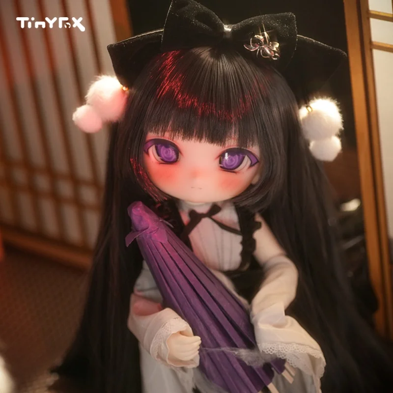 

Официальная подвижная шарнирная кукла Tinyfox Arachne Bjd Mjd 1/6, настоящая милая 2d кукла, сборная модель игрушки, полный набор, подарок на день рождения для девочек
