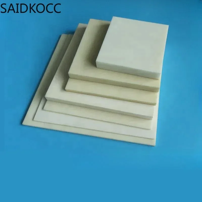 Customized alumina ceramic insulation corundum board 50/100/200mm experimental high-temperature resistant substrate square sheet