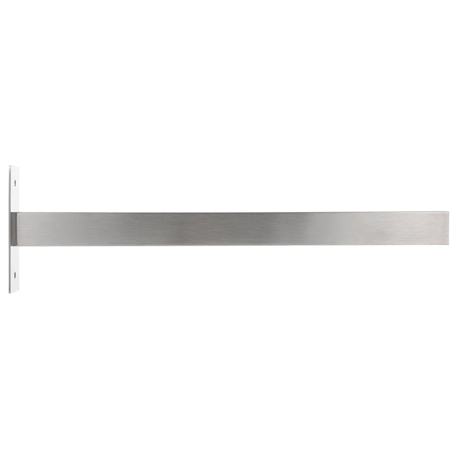 

1Set Stainless Steel Towel Rack Wall Mounted No Punching Single Bar Heavy Duty Bathroom Kitchen Towel Hanger Corrosion Resistant