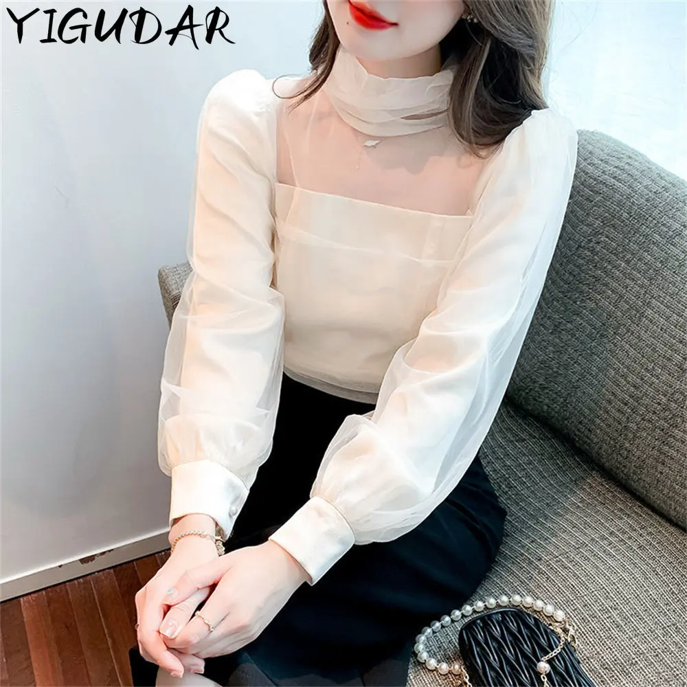 

New Fashion Long Sleeve Blouse Shirt Women Casual Ropa Clothes Woman Shirts Loose Harajuku Blusas Ladies Tops Tee camisetas